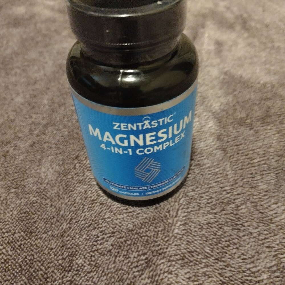 Magnesium Complex Capsules - Chelated Glycinate Malate Taurate 120 capsules New